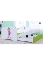 Cama nido infantil Happy Colección con 2 colchones 180x90 cm
