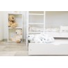 Cama litera de madera maciza Casper 190x80 cm
