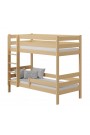 Cama litera de madera maciza Casper 180x90 cm