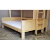 Cama litera de madera maciza Basilio