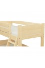 Cama litera de madera maciza Luis