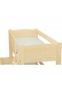 Cama litera de madera maciza Luis