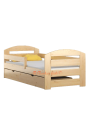 Cama de madera de pino Kam3 con cajón 160 x 80 cm