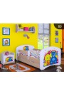 Cama infantil Happy Peral Colección con cajón y colchón 140x70 cm
